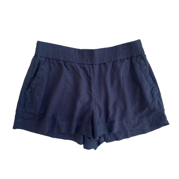 a new day Pants - A NEW DAY Black Linen Blend Shorts. Size L